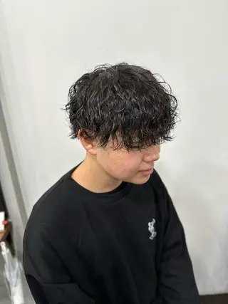 パーマ メンズ SALOWIN名古屋suite店所属・メンズカット/名駅 個室/千田のヘアスタイル