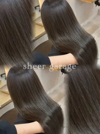 ロング カラー ヘアアレンジ MISAKI🤍 似合わせ透明感カラーのヘアスタイル