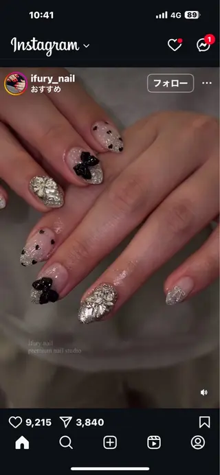 ネイル JISOO ANA.CHUOのネイルデザイン