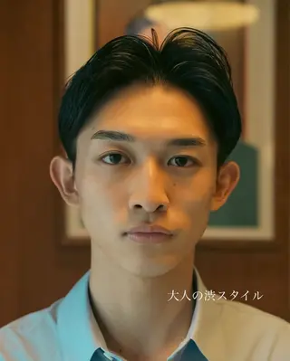 ショート パーマ メンズ メンズカット募集中 いわたもえのヘアスタイル