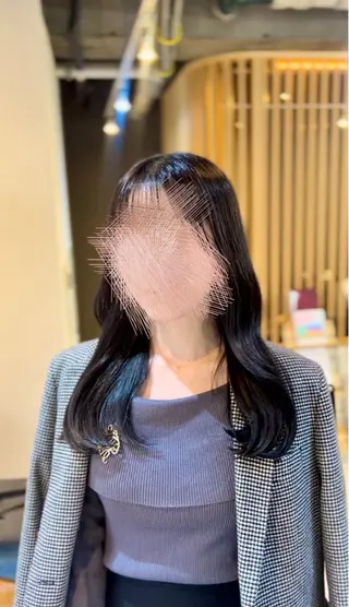 ロング カラー みな🫧艶カラー/ 髪質改善/前髪カットのヘアスタイル