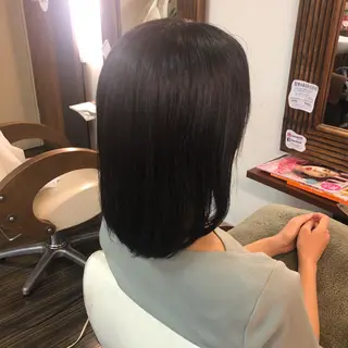 ミディアム 山崎 絵莉香のヘアスタイル