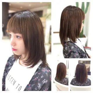 セミロング Hair VERDEのヘアスタイル