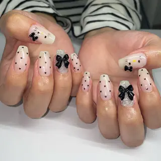 ネイル GO TODAY 吉祥寺Glint所属・うの 韓国ﾈｲﾙ໒꒱⋆⭒˚のネイルデザイン