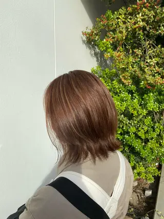 ミディアム NUDE COLOR所属・鈴木 琴乃のヘアスタイル