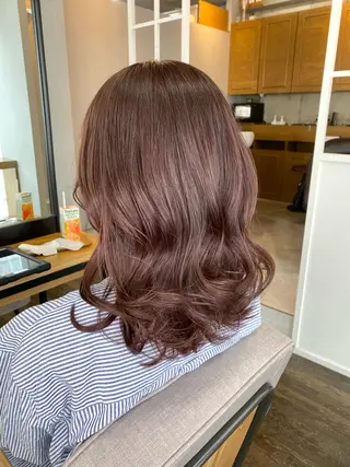 ミディアム カラー 統括マネージャー/ 髪のドクター/前原悟のヘアスタイル