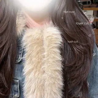 ロング 個性派ヘアアレンジ 🎀✨Ainaのヘアスタイル