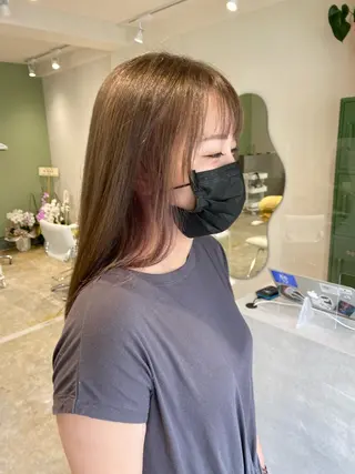 ロング Sabby所属・氏川洸希 パーマのヘアスタイル