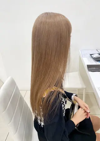 ロング カラー Happiness王寺店所属・ボブ、韓国特化型 ✨中野悠のヘアスタイル