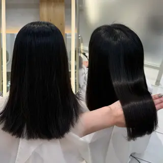 セミロング ヘアアレンジ カラー/ヘアセット Nanami💗のヘアスタイル