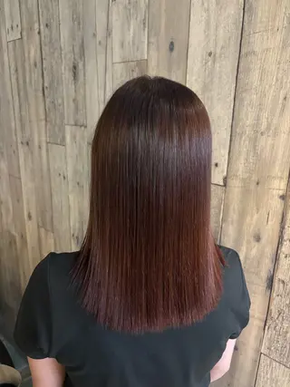 カラー 🌳武田藍花🕊️ 髪質改善 縮毛矯正のヘアスタイル