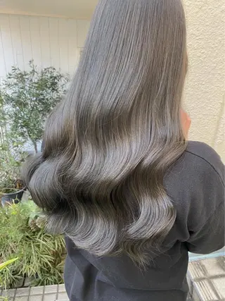 セミロング カラー nail chiaのネイルデザイン