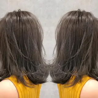 ミディアム ANDO HIKARIのヘアスタイル