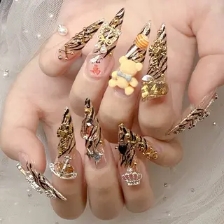 ネイル 長さだし専門Minami所属・MN Nail salonのネイルデザイン