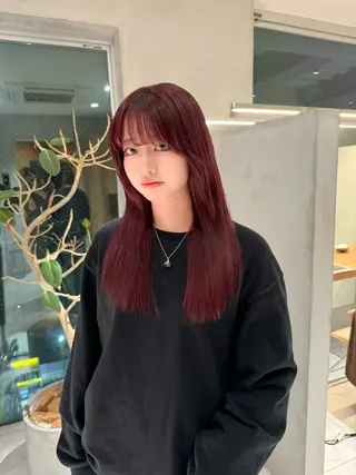 ロング カラー ひかり/ショート /似合わせカラーのヘアスタイル