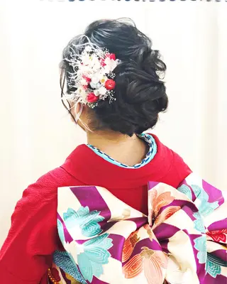 ヘアアレンジ laera 佐藤のヘアスタイル