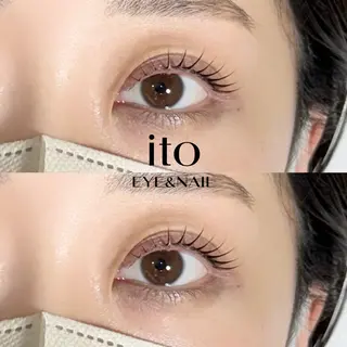 マツエク・マツパ ito  eye&nail所属・ito eye& nail藤崎店のマツエク・マツパデザイン