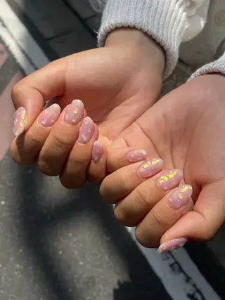 ネイル IROHA NAIL Kurumi🪽🫧のネイルデザイン