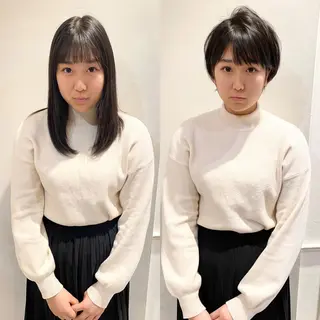 ショート カラー ヘアアレンジ SALOWIN銀座VORT所属・小林 佳祐のヘアスタイル