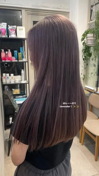 カラー miyu / 透明感カラーのヘアスタイル