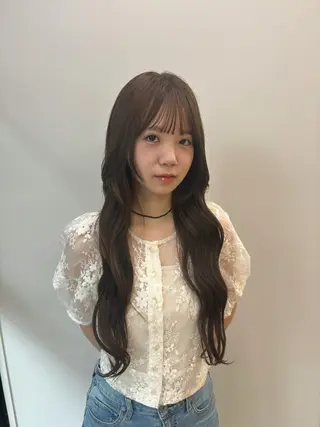 ロング カラー sion karin୨୧˙˳⋆のヘアスタイル