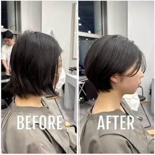 ショート ごとう さなのヘアスタイル