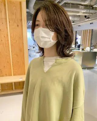 ミディアム カラー tension 【テンション】のヘアスタイル