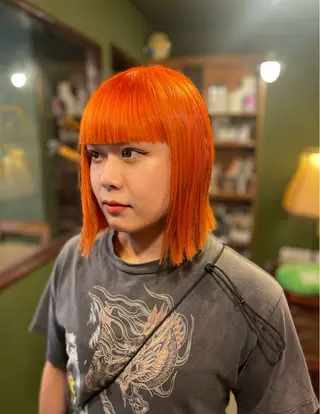 ミディアム カラー PATH-hair. storeのヘアスタイル