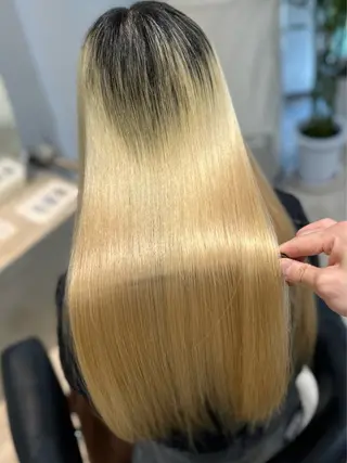ロング 艶髪🫧‪🎀 岡由紀乃のヘアスタイル