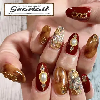 ネイル 小尾 栞のネイルデザイン