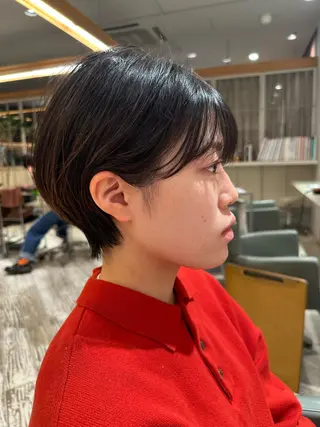 ショート 伊藤　龍之介 レイヤースタイル🟡のヘアスタイル