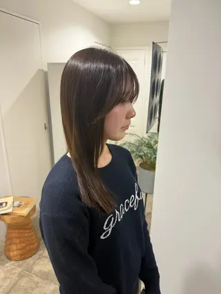 セミロング 🌻Kaho/カラー /髪質改善🌻のヘアスタイル