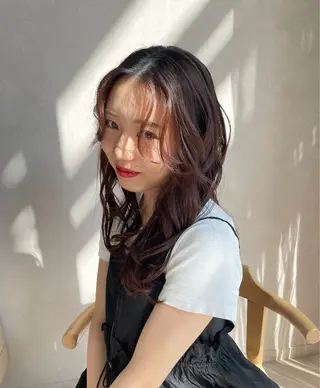 セミロング sora/レイヤー/ 似合わせカット🎀のヘアスタイル