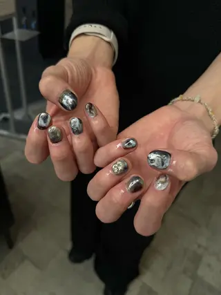 ネイル GRANDE大須 Cecil💜のネイルデザイン