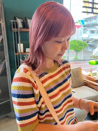 カラー STACY所属・吉見 みゆんのヘアスタイル