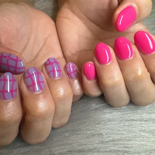 ネイル EARTH守谷店所属・🩶EARTH守谷店 YURA🦋のネイルデザイン