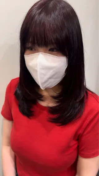 ミディアム 林 叶也のヘアスタイル