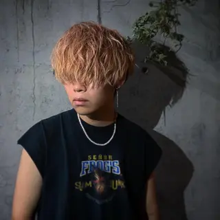 ショート カラー メンズ メンズスタイル 完全再現/仁翔のヘアスタイル