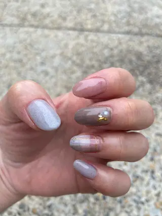 ミディアム ネイル ネイルサロン ステラのネイルデザイン