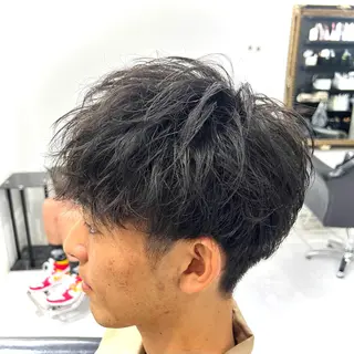 パーマ ヘアアレンジ メンズ フウト/メンズカット /メンズパーマのヘアスタイル