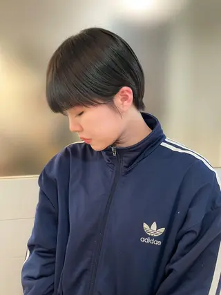 ショート 暖色カラー🧡 ボブ🧚‍♀️マナのヘアスタイル