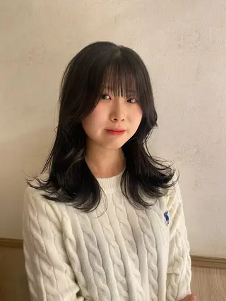 カラー izumi/ ボブ/パーマのヘアスタイル