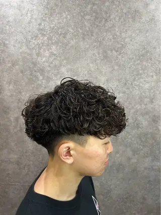 パーマ りょうま⚡️メンズ パーマ特化⚡️新小岩のヘアスタイル