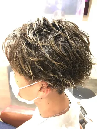 ショート メンズ 12月限定クーポン 💕大量更新ブリーチのヘアスタイル