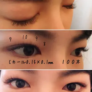 ネイル マツエク・マツパ プライベートサロン Be&【ビアンド】のマツエク・マツパデザイン