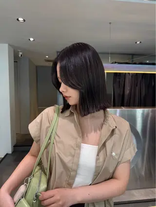 ミディアム カラー mitbytree吉祥寺所属・髪質改善/透明感カラ ー/Atsukoのヘアスタイル