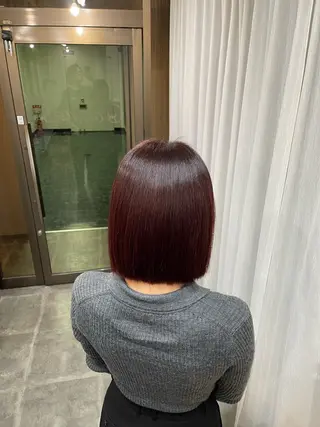 ショート カラー SOYON西大寺店所属・ダブルカラー/ 髪質改善💎安藤のヘアスタイル