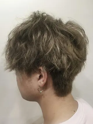 カラー メンズ ❣️韓国レイヤー ❣️渡部晃輝のヘアスタイル