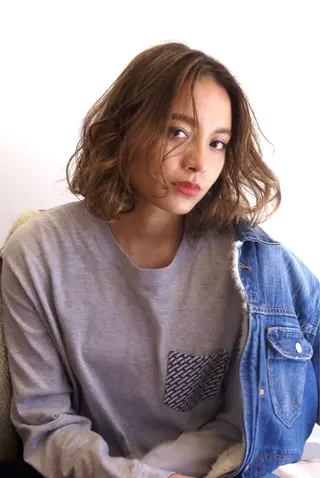 ショート カラー ACT仙川所属・みうら ミウラのヘアスタイル