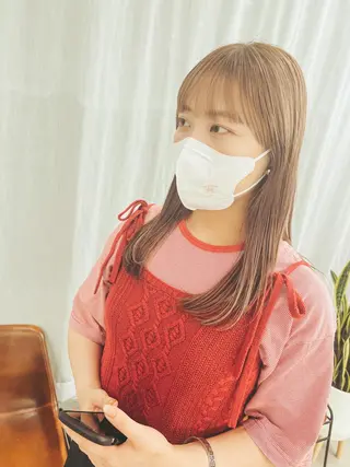 セミロング つくばUtooe's 副店長　寺沢颯のヘアスタイル